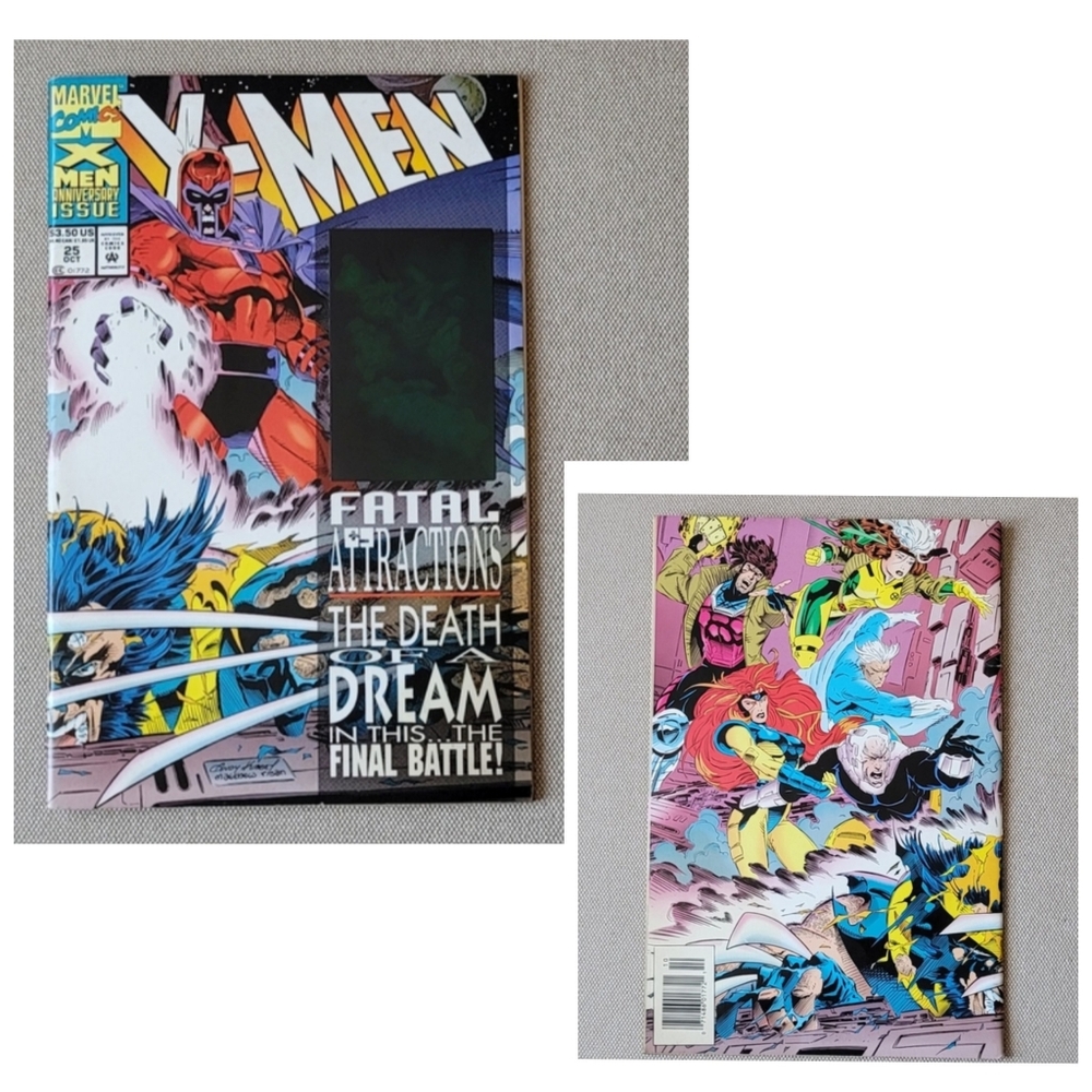 MARVEL COMICS 1993 X-Men Fatal Attractions: The Death Of A Dream Comic Book